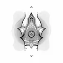 Hamsa Symbol tattoo design idea