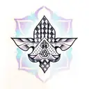 Hamsa Symbol tattoo design idea