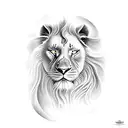 aslan demir tattoo design idea