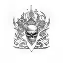 sic parvis magna tattoo design idea