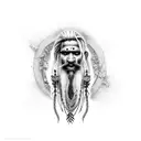 Aghori  tattoo design idea
