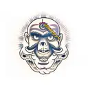 Aghori  tattoo design idea