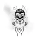 Aghori  tattoo design idea