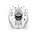 Aghori  tattoo design idea