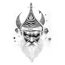 Aghori  tattoo design idea