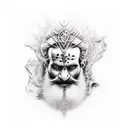 Aghori  tattoo design idea