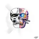terminator arm tattoo design idea