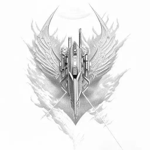 sky Runner silverhawks  tattoo design idea