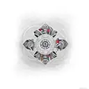 combination of Indian and Indiginous culture tattoo design idea