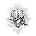 dio cane maledetto tattoo design idea