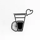 bartender tattoo design idea