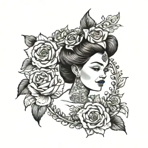 draw my mother year of birth 1957 in my chest with small design tattoo design idea