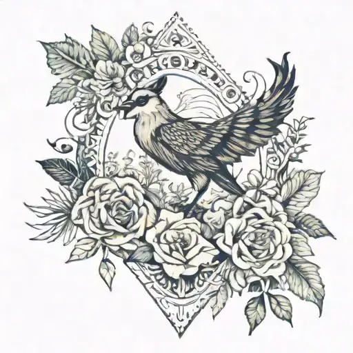 combine following countries. south africa , dubai and Australia.   tattoo design idea