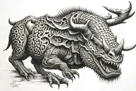 samuri tattoo design idea