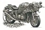 samuri tattoo design idea