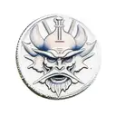 Ianus coin two-faced god CCC LXV tattoo design idea