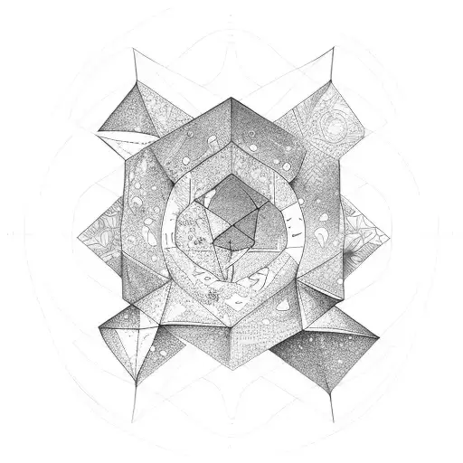 milky way tattoo design idea