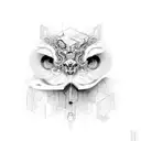 cyber sigilism  tattoo design idea