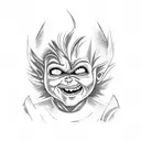 Chucky  tattoo design idea