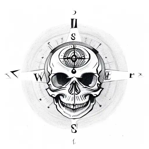 Premium Vector  Skull and piston motorcycle tattoo