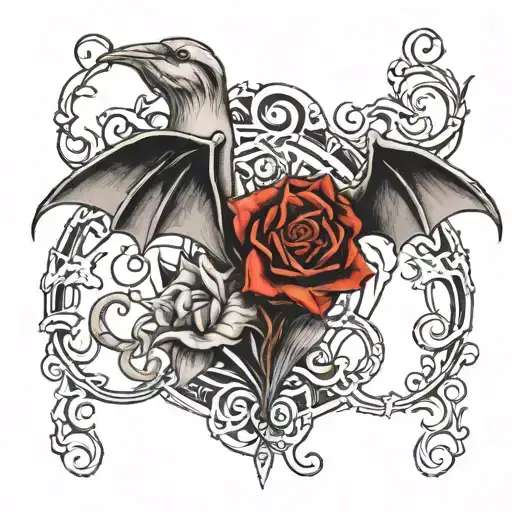 silent hill tattoo design idea