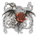 silent hill tattoo design idea