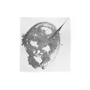 Son and Dad in Los Angeles tattoo design idea