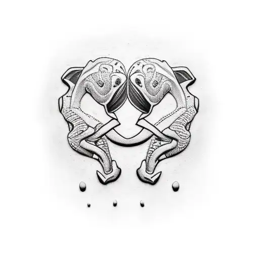 bjj smother choke tattoo design idea