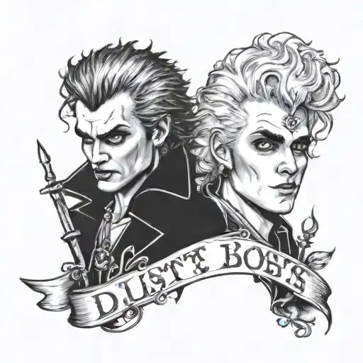 The lost boys david vampire and the cry little sister lyrics tattoo design idea