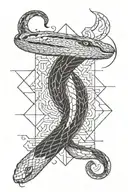 fire snake tattoo tattoo design idea