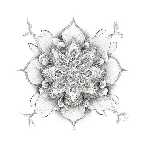 Flower dominga skate  tattoo design idea