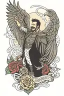 Sheffield, Bruce Springsteen, Manchester United, Lord of the Rings, Eagles tattoo design idea