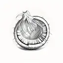 coconut tree tattoo design idea