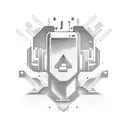 hacker terminal cyber coding tattoo design idea