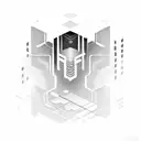 hacker terminal cyber coding tattoo design idea