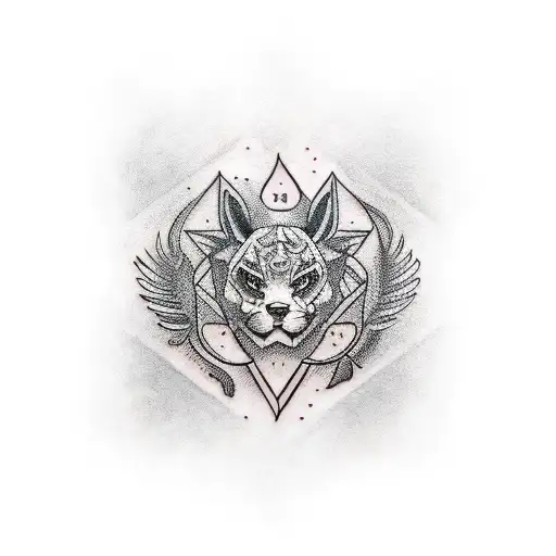 a high cartoon vape  tattoo design idea