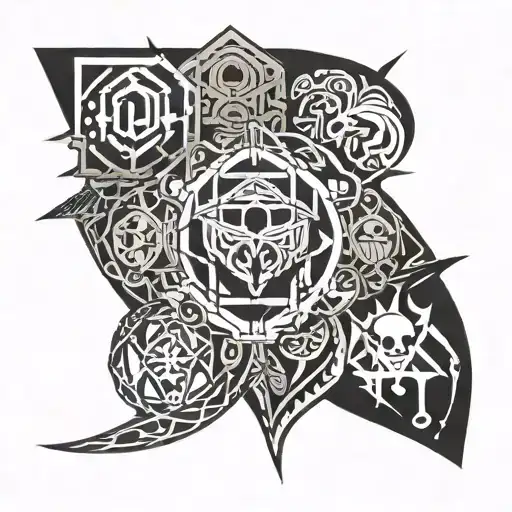 Zelda, Lolo, Kickle Cubicle, World Of Warcraft, Fear Factory, All shall Perish, Dying Eden, Emmure tattoo design idea