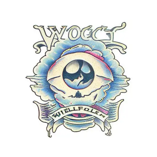 Wiping willow  tattoo design idea