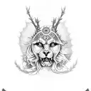 serbian monestery tattoo design idea