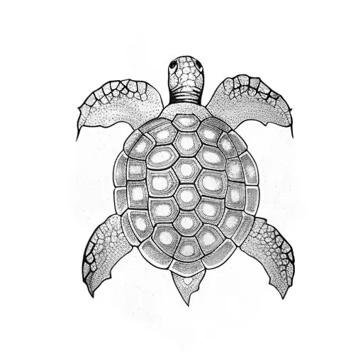 turtle  tattoo design idea