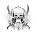 Grim Reaper tattoo design idea