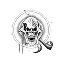 Grim Reaper tattoo design idea