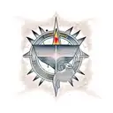 egyptian hieroglyph style including ankh and winged sun tattoo design idea