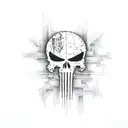 punisher tattoo design idea