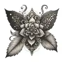 blessed tattoo design idea
