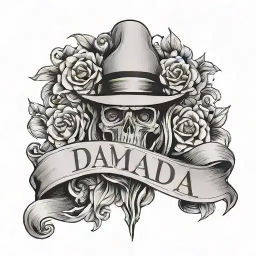 memorial for dad tattoo design idea