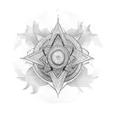 chakra spiritual  tattoo design idea