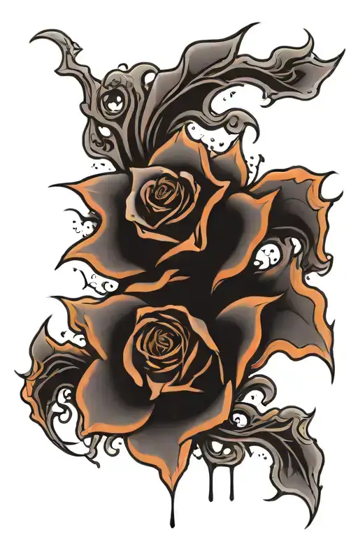aggressive tattoo design idea
