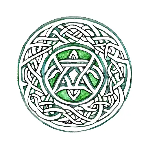 Celtic Knot tattoo design idea