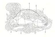 lil snap tattoo design idea